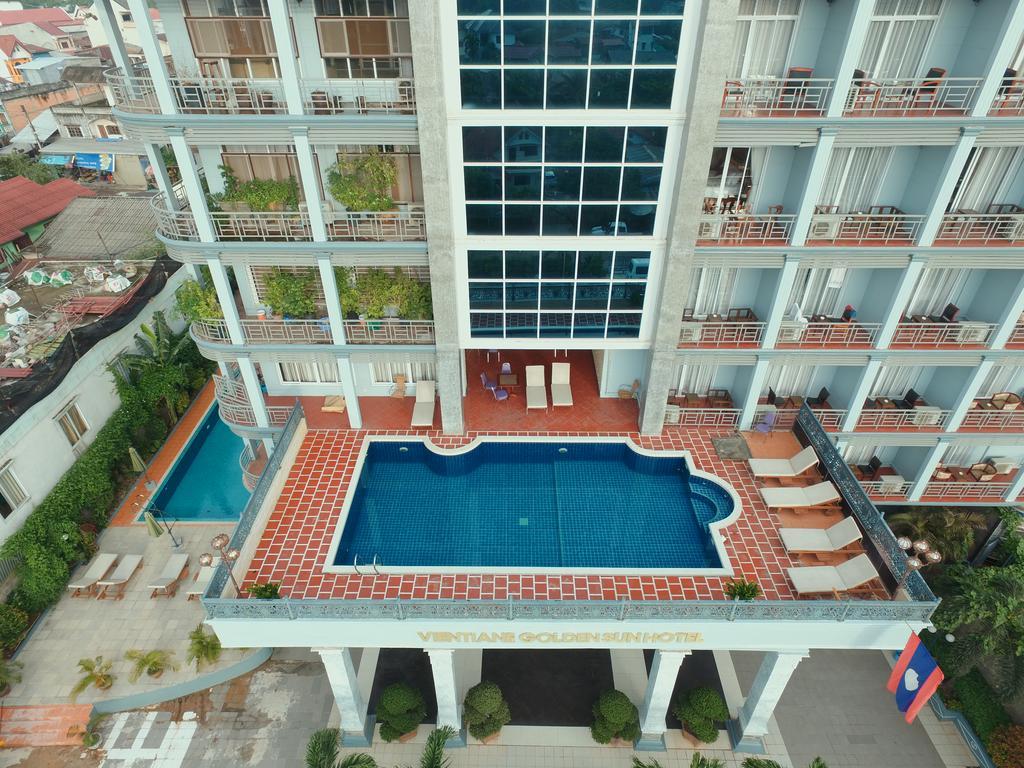 Vientiane Golden Sun Hotel Exterior foto