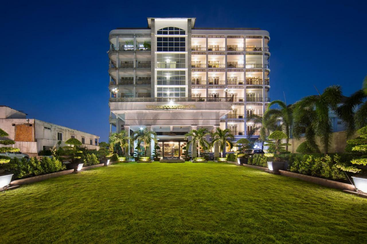 Vientiane Golden Sun Hotel Exterior foto