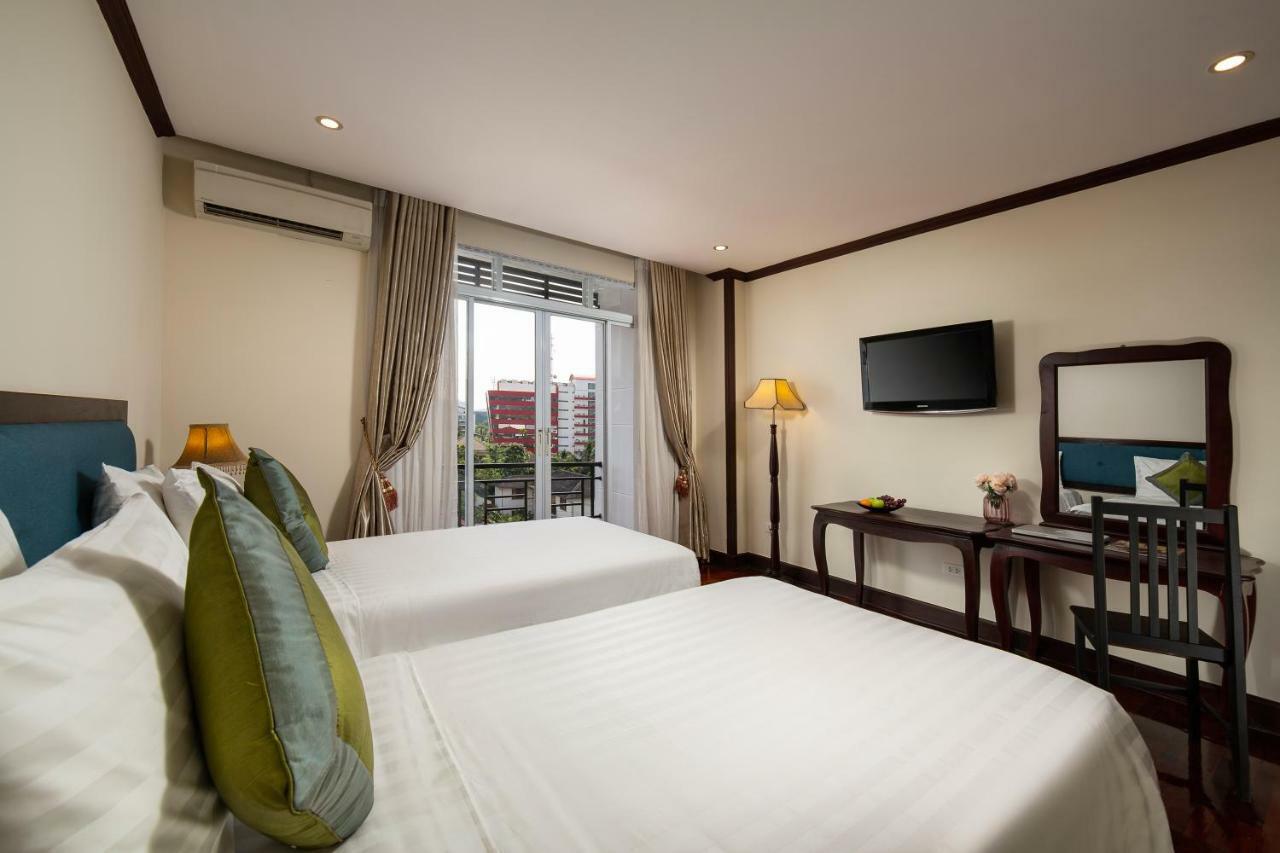 Vientiane Golden Sun Hotel Exterior foto